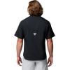 Columbia Men’s Silver Ridge Blocked Long Sleeve Shirt(Black)