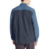 Columbia Men’s Silver Ridge Blocked Long Sleeve Shirt(Blue Heron/Mystery)
