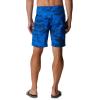 Columbia Men’s Silver Ridge Blocked Long Sleeve Shirt(Blue Macaw Pfg Camo)