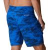 Columbia Men’s Silver Ridge Blocked Long Sleeve Shirt(Blue Macaw Pfg Camo)