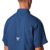 Columbia Men’s Silver Ridge Blocked Long Sleeve Shirt(Carbon)