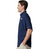 Columbia Men’s Silver Ridge Blocked Long Sleeve Shirt(Collegiate Navy)