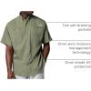 Columbia Men’s Silver Ridge Blocked Long Sleeve Shirt(Cypress)