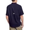 Columbia Men’s Silver Ridge Blocked Long Sleeve Shirt(Eclipse Blue)