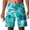 Columbia Men’s Silver Ridge Blocked Long Sleeve Shirt(Electric Turquoise Realtree Horizon)