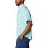 Columbia Men’s Silver Ridge Blocked Long Sleeve Shirt(Gulf Stream/Realtree Edge)