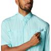 Columbia Men’s Silver Ridge Blocked Long Sleeve Shirt(Gulf Stream/Realtree Edge)
