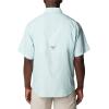 Columbia Men’s Silver Ridge Blocked Long Sleeve Shirt(Icy Morn)