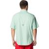 Columbia Men’s Silver Ridge Blocked Long Sleeve Shirt(New Mint)