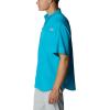 Columbia Men’s Silver Ridge Blocked Long Sleeve Shirt(Ocean Teal)