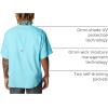 Columbia Men’s Silver Ridge Blocked Long Sleeve Shirt(Opal Blue)