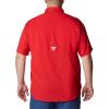 Columbia Men’s Silver Ridge Blocked Long Sleeve Shirt(Red Spark)
