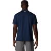 Columbia Mens Slack Tide II Stretch Polo(Collegiate Navy)