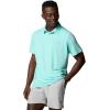 Columbia Mens Slack Tide II Stretch Polo(Gulf Stream)
