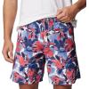 Columbia Mens Super Backcast II Water Short(Collegiate Navy Ikat Palms)