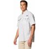 Columbia Mens Super Bahama II Short Sleeve Shirt(Cool Grey Cast N Blast)