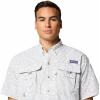Columbia Mens Super Bahama II Short Sleeve Shirt(Cool Grey Cast N Blast)
