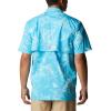 Columbia Men’s Super Tamiami Long Sleeve Shirt(Atoll Mighty Marlins Print)