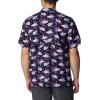 Columbia Men’s Super Tamiami Long Sleeve Shirt(Black Ballybait Print)