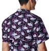 Columbia Men’s Super Tamiami Long Sleeve Shirt(Black Ballybait Print)