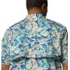 Columbia Men’s Super Tamiami Long Sleeve Shirt(Blue Echo Wild Caught)