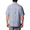 Columbia Men’s Super Tamiami Long Sleeve Shirt(Bluebell Tunado)