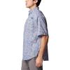 Columbia Men’s Super Tamiami Long Sleeve Shirt(Bluebell Tunado)
