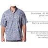 Columbia Men’s Super Tamiami Long Sleeve Shirt(Bluebell Tunado)