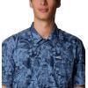 Columbia Men’s Super Tamiami Long Sleeve Shirt(Bluestone Basstyle Print)