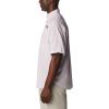 Columbia Men’s Super Tamiami Long Sleeve Shirt(Bright Lavender/Multi Gingham)