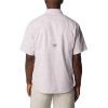 Columbia Men’s Super Tamiami Long Sleeve Shirt(Bright Lavender/Multi Gingham)