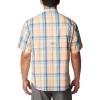 Columbia Men’s Super Tamiami Long Sleeve Shirt(Bright Nectar Blurcheck)