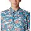 Columbia Men’s Super Tamiami Long Sleeve Shirt(Canyon Blue/Fullcast)
