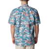 Columbia Men’s Super Tamiami Long Sleeve Shirt(Canyon Blue/Fullcast)