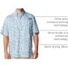 Columbia Men’s Super Tamiami Long Sleeve Shirt(Canyon Blue/Tunado Tonal)