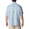 Columbia Men’s Super Tamiami Long Sleeve Shirt(Canyon Blue/Tunado Tonal)