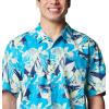 Columbia Men’s Super Tamiami Long Sleeve Shirt(Carbon Paddledia)