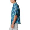Columbia Men’s Super Tamiami Long Sleeve Shirt(Carbon Tunatropic Print)