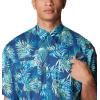 Columbia Men’s Super Tamiami Long Sleeve Shirt(Carbon Tunatropic Print)