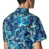 Columbia Men’s Super Tamiami Long Sleeve Shirt(Carbon Wildwaters Print)