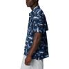 Columbia Men’s Super Tamiami Long Sleeve Shirt(Collegiate Navy Anchors Up)