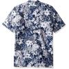 Columbia Men’s Super Tamiami Long Sleeve Shirt(Collegiate Navy Botanical Fish)