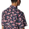 Columbia Men’s Super Tamiami Long Sleeve Shirt(Collegiate Navy Pfg Proud)