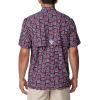 Columbia Men’s Super Tamiami Long Sleeve Shirt(Collegiate Navy/Pfg Banner)