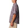 Columbia Men’s Super Tamiami Long Sleeve Shirt(Collegiate Navy/Tunado)