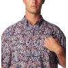 Columbia Men’s Super Tamiami Long Sleeve Shirt(Collegiate Navy/Tunado)