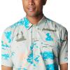 Columbia Men’s Super Tamiami Long Sleeve Shirt(Cool Green Casting Kings)