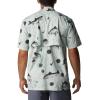 Columbia Men’s Super Tamiami Long Sleeve Shirt(Cool Green Freshwater Dryfly Print)