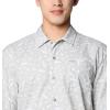 Columbia Men’s Super Tamiami Long Sleeve Shirt(Cool Grey Cast N Blast)