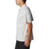 Columbia Men’s Super Tamiami Long Sleeve Shirt(Cool Grey Mighty Marlins Print)